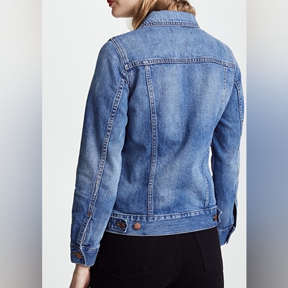 J.Crew Madewell Classic Denim Jean Jacket- Size XS in Mid-wash - Picture 7 of 7